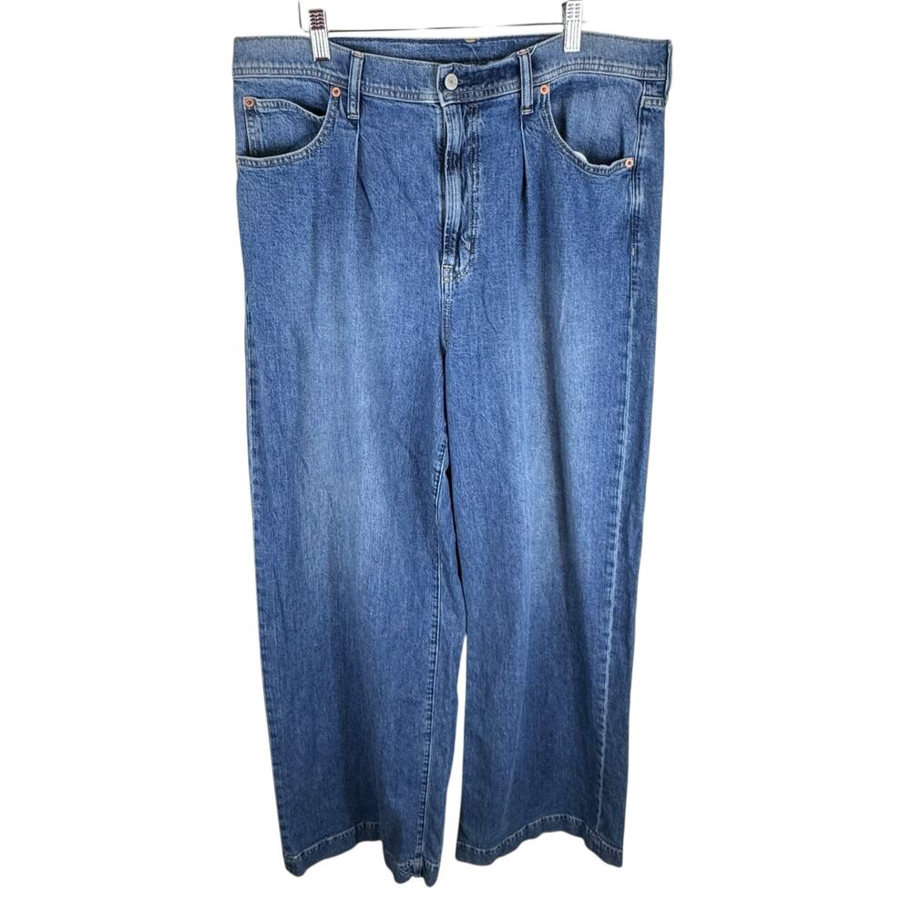 GAP Blue Flare & Wide Leg Jeans